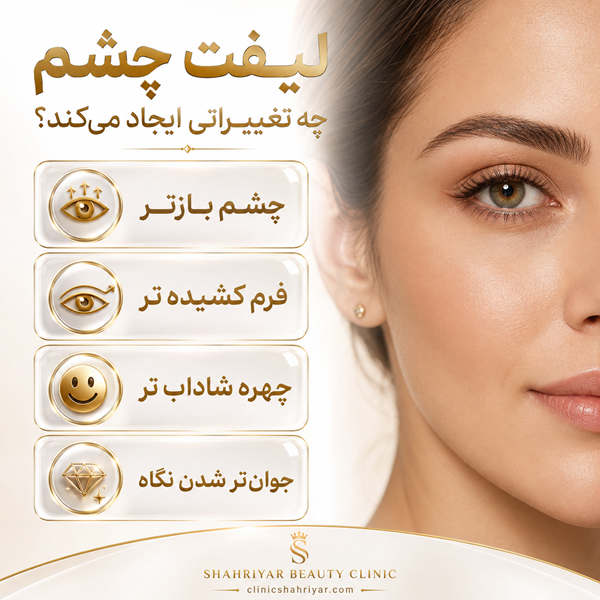 لیفت چشم چیست و چه کاربردی دارد؟