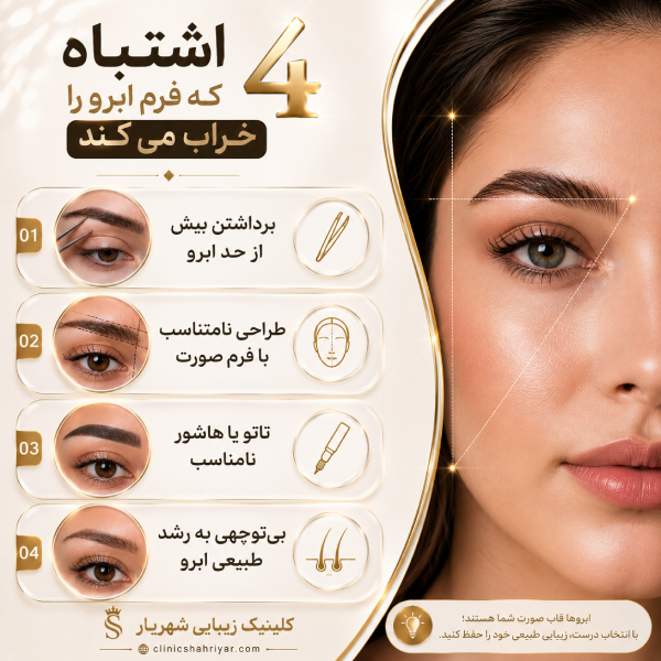 راهنمای انتخاب بهترین کلینیک کاشت ابرو در شهریار