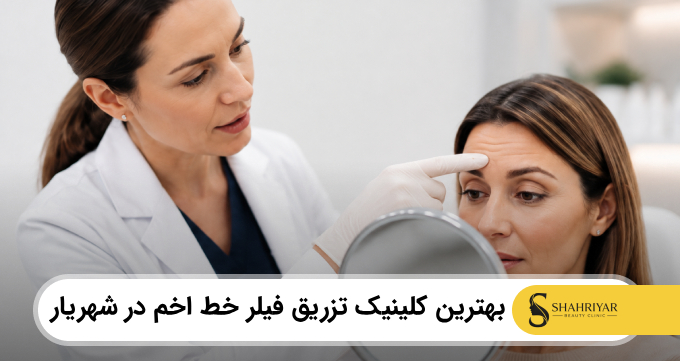 بهترین کلینیک تزریق فیلر خط اخم در شهریار