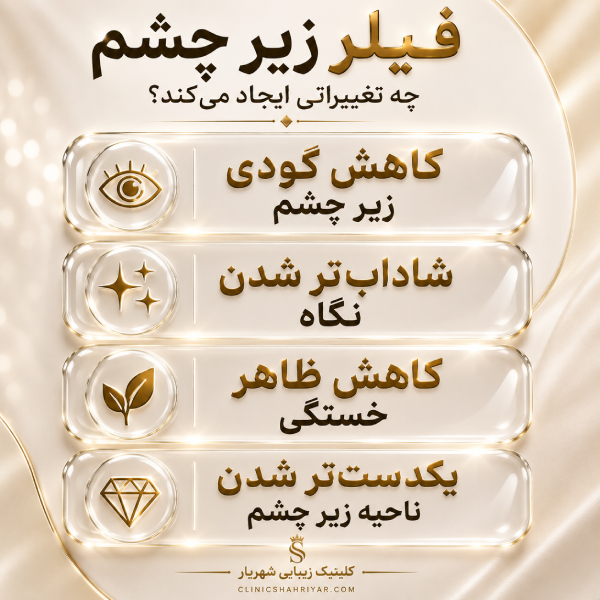 معیارهای انتخاب بهترین کلینیک تزریق فیلر زیر چشم در شهریار