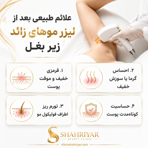 ویژگیهای بهترین کلینیک لیزر موهای زائد زیر بغل در شهریار
