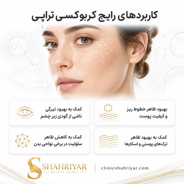 کاربرد های رایج کربوکسی تراپی