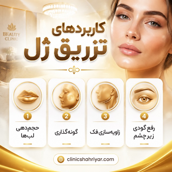 کاربردهای تزریق ژل